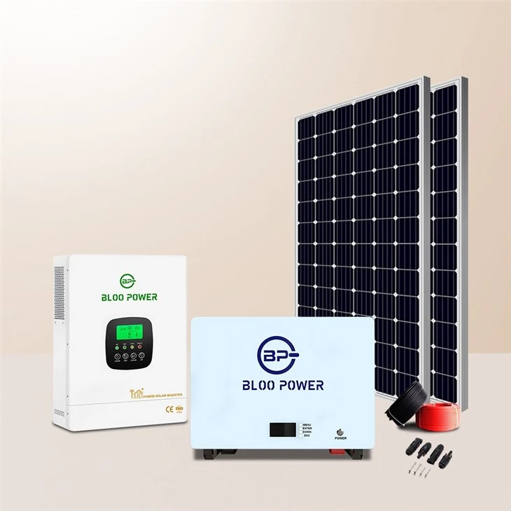 Solar Panels With Battery And Inverter